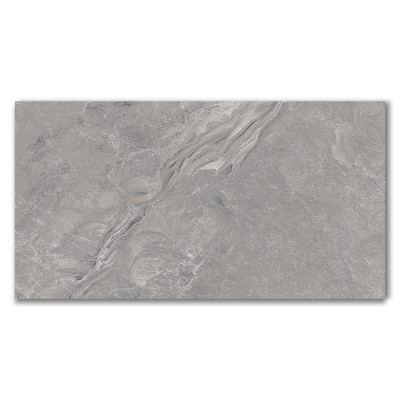 Ornate Grey Polished Porcelain Wall And Floor Tiles 30x60